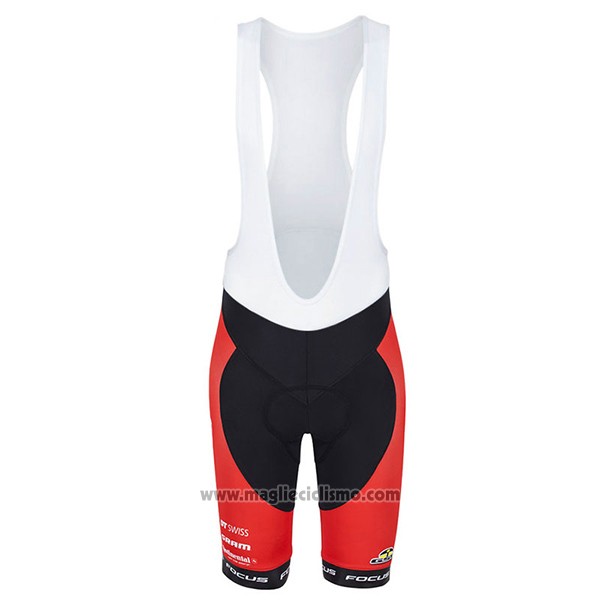 2017 Abbigliamento Ciclismo Focus XC Rosso Manica Corta e Salopette